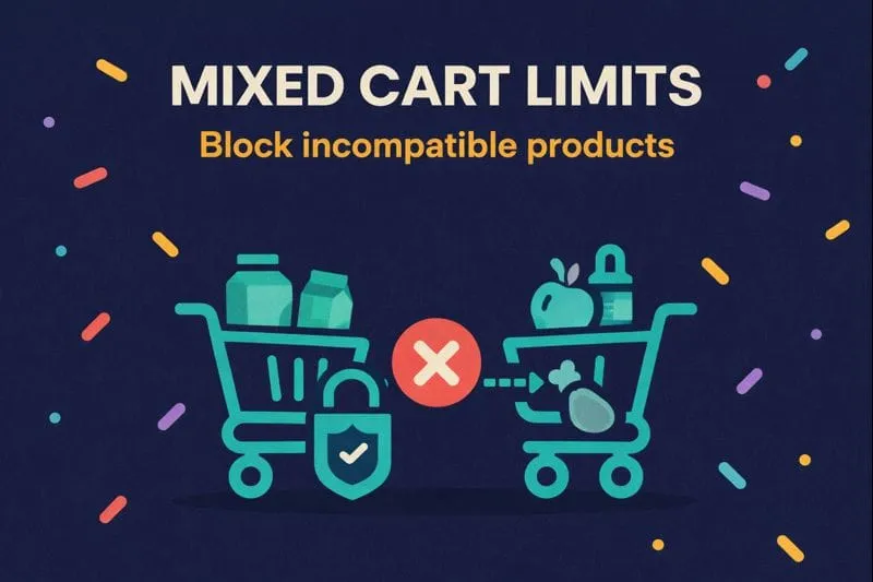 Mixed cart limits example
