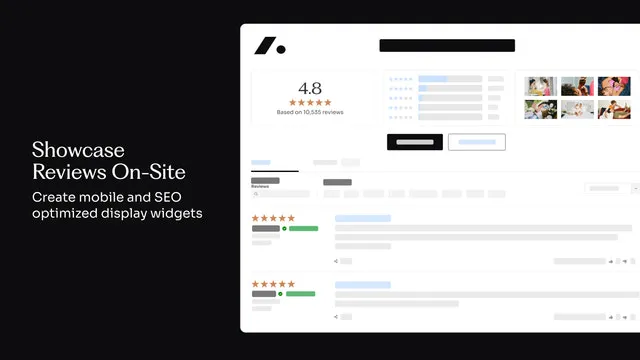 Stamped app interface