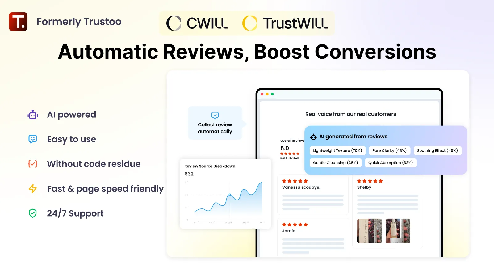 TrustWILL app interface