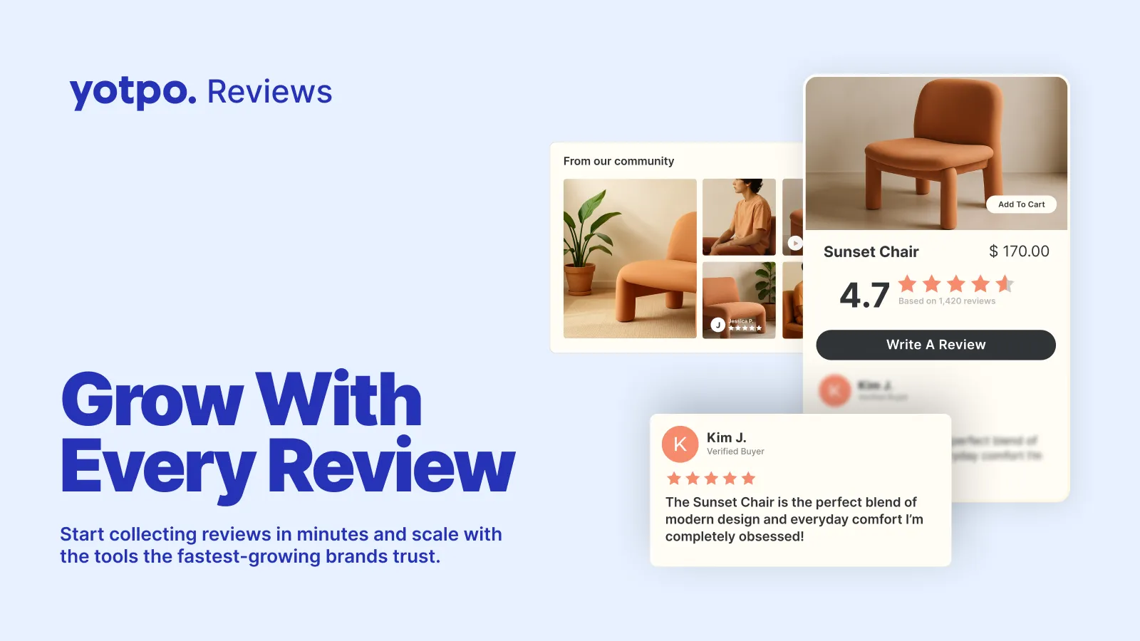 Yotpo app interface