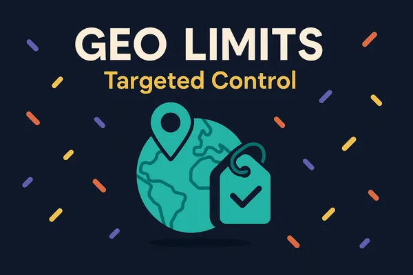 Segmented control: Using geolocation with Shopify markets & customer tags to tailor limits
